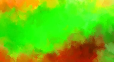 Modern sanat. Taranmış Boyalı Soyut Arkaplan. Fırça darbesi ile boyanmış. Boya darbeleri. 2B Görüntü.