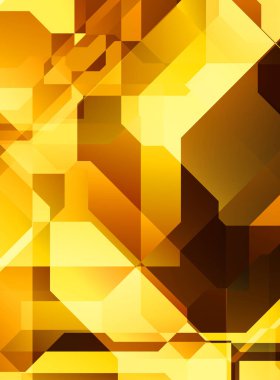 Renkli ve canlı geometrik şekiller katmanları var. Bir teknoloji planının dijital illüstrasyonu. Gelecekçi tasarım şablonu.