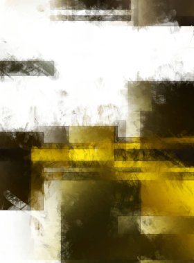 Modern sanat. Renkli çağdaş sanat eserleri. Renkli boya darbeleri. Soyut arkaplanda fırça darbeleri. Fırça boyası. Eşsiz duvar sanatı.