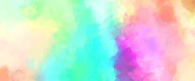 Renkli fırça darbelerinin soyut arkaplanı. fırçalanmış canlı duvar kağıdı. resmedilmiş sanat eseri. Eşsiz ve yaratıcı illüstrasyon.