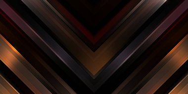 Soyut parlayan geometrik ışıklar arka planda. Fraktal simetrik grafik çizimi. Parıldayan ve parıldayan çubukları kesiştir.