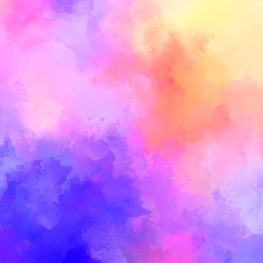 Boya darbeleri. 2D İllüstrasyon. Taranmış Boyalı Soyut Arkaplan. Fırça darbesi ile boyanmış. Modern sanat.