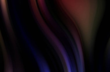 Siyah arka planda renkli düz çizgiler. Sıvı ve sıvı renkli dalgalar karanlıkta akıyor. Duvar kağıdı, afiş, arkaplan, kart, kitap, kapak, poster, afiş, broşür