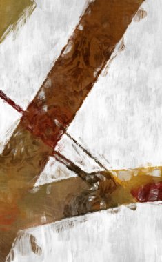 Soyut arkaplanda pürüzlü fırça darbeleri. Fırça boyası. Renkli boya darbeleri. Eşsiz duvar sanatı. Tuvaldeki modern sanat. Renkli çağdaş sanat eserleri. 