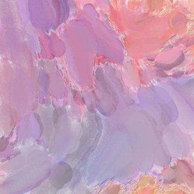 El yapımı sürreal soyut desenli suluboya. Modern sanatsal resim. 2D çizim. Arkaplan boyası karışımı. Yaratıcı duvar sanatı. Çağdaş sanat.