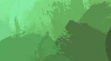 Fırça darbesi ile boyanmış. Sanatsal canlılık ve renkli duvar kâğıdı. Kaotik resim. Taranmış Boyalı Soyut Arkaplan. 