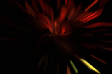 Işık parçacık izleri. Parlayan parçacıkları ve çizgileri olan ışık patlaması yıldızı. Güzel hareketli soyut ışın arkaplanı.