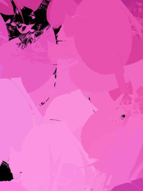 Duvar sanatı Eşsiz ve yaratıcı illüstrasyon. Fırça darbesi ile boyanmış. Renkli fırça darbelerinin soyut arkaplanı. Fırçalanmış canlı duvar kâğıdı. Boyalı sanatsal yaratım.