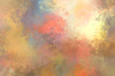 Renkli fırça darbelerinin soyut arkaplanı. fırçalanmış canlı duvar kağıdı. resmedilmiş sanat eseri. Eşsiz ve yaratıcı illüstrasyon.