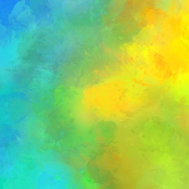 Duvar sanatı Eşsiz ve yaratıcı illüstrasyon. Fırça darbesi ile boyanmış. Renkli fırça darbelerinin soyut arkaplanı. Fırçalanmış canlı duvar kâğıdı. Boyalı sanatsal yaratım.