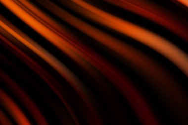 Siyah arka planda renkli düz çizgiler. Sıvı ve sıvı renkli dalgalar karanlıkta akıyor. Duvar kağıdı, afiş, arkaplan, kart, kitap, kapak, poster, afiş, broşür