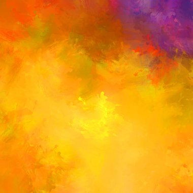 Duvar sanatı Eşsiz ve yaratıcı illüstrasyon. Fırça darbesi ile boyanmış. Renkli fırça darbelerinin soyut arkaplanı. Fırçalanmış canlı duvar kâğıdı. Boyalı sanatsal yaratım.