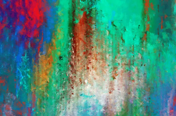 Modern sanat. Renkli çağdaş sanat eserleri. Renkli boya darbeleri. Soyut arkaplanda fırça darbeleri. Fırça boyası. Eşsiz duvar sanatı.