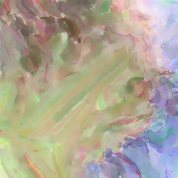 Aquarell Abstrakte Malerei Mit Pastellfarben Weiche Farbige Illustration Beruhigender Kompositionen — Stockfoto