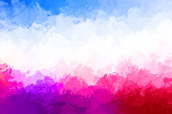 Painted Composition Vibrant Brush Strokes Textured Colorful Painting Paint Brushed — Stock Photo, Image