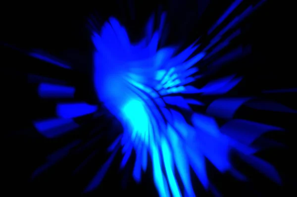 Light Particle Trails Light Explosion Star Glowing Particles Lines Beautiful — Stock Photo, Image