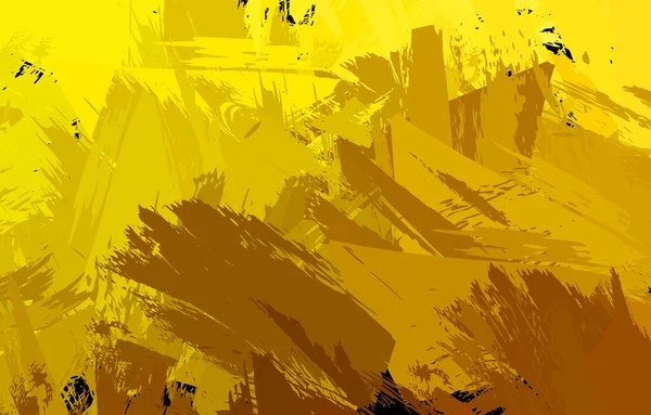 Vahşi fırça darbeleriyle yaratıcı soyut resim. Artistik fırça darbeleriyle donatılmış. Renkli ve canlı bir tasvir. Boyalı sanat.