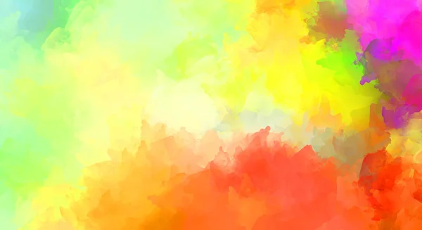 Brushed Painted Abstract Background Brush Stroked Painting Artistic Vibrant Colorful — Stock Photo, Image