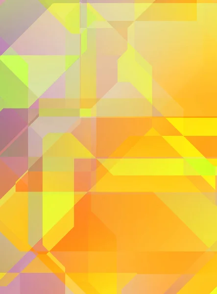 Couches Formes Géométriques Colorées Vibrantes Illustration Numérique Une Mise Page — Photo