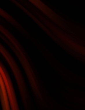 Siyah arka planda renkli düz çizgiler. Sıvı ve sıvı renkli dalgalar karanlıkta akıyor. Duvar kağıdı, afiş, arkaplan, kart, kitap, kapak, poster, afiş, broşür