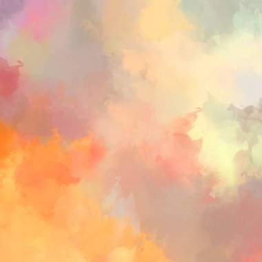 Boya darbeleri. 2D İllüstrasyon. Taranmış Boyalı Soyut Arkaplan. Fırça darbesi ile boyanmış. Modern sanat.