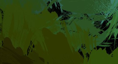 Sanatsal soyut arkaplan. Doku boyalı duvar kağıdı. Boya darbeleriyle yaratıcı bir illüstrasyon. Fırça desenli resim.