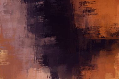 Çapraz vahşi fırça darbeleriyle arka plan. Renkli ve canlı bir tasvir. Boyalı sanat. Yaratıcı soyut resim.