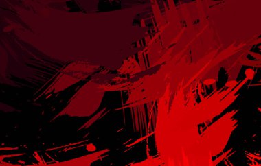 Sanatsal soyut arkaplan. Doku boyalı duvar kağıdı. Boya darbeleriyle yaratıcı bir illüstrasyon. Fırça desenli resim.