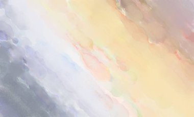 Taranmış Boyalı Soyut Arkaplan. Fırça darbesi ile boyanmış. Boya darbeleri. 2B Görüntü.