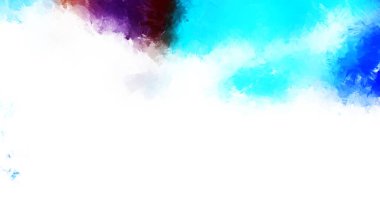 Taranmış Boyalı Soyut Arkaplan. Fırça darbesi ile boyanmış. Sanatsal canlılık ve renkli duvar kağıdı.