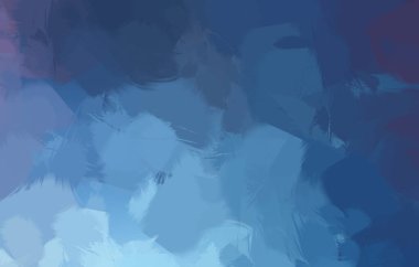 Vahşi fırça darbeleri. Taranmış Boyalı Soyut Arkaplan. Fırça darbesi ile boyanmış. Boya darbeleri. 2B Görüntü.