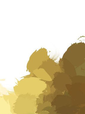 Taranmış Boyalı Soyut Arkaplan. Vahşi kaotik fırça darbeleri. Boya darbeleri. 2D İllüstrasyon. Fırça darbeli resim. 