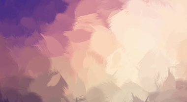 Vahşi fırça darbeleri. Taranmış Boyalı Soyut Arkaplan. Fırça darbesi ile boyanmış. Boya darbeleri. 2B Görüntü.