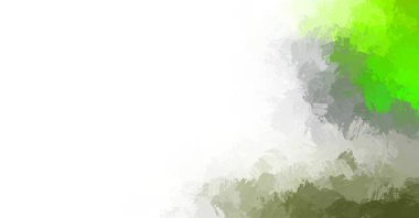 Canlı fırça darbeleriyle boyanmış. Renkli desenli resim. Fırçalanmış duvar kağıdını boya.