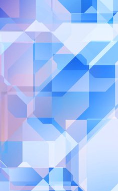 Renkli ve canlı geometrik şekiller katmanları var. Bir teknoloji planının dijital illüstrasyonu. Gelecekçi tasarım şablonu.