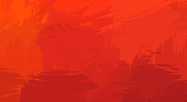 Fırça darbesi ile boyanmış. Sanatsal canlılık ve renkli duvar kâğıdı. Kaotik resim. Taranmış Boyalı Soyut Arkaplan. 