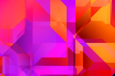 Dinamik bileşime sahip minimalist düz stil içinde modayı takip eden geometrik soyut arkaplan. 