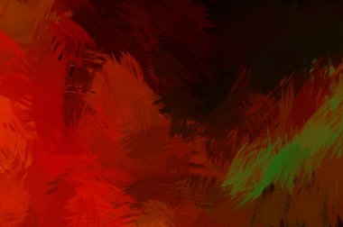 Renkli fırça darbelerinin soyut arkaplanı. fırçalanmış canlı duvar kağıdı. resmedilmiş sanat eseri. Eşsiz ve yaratıcı illüstrasyon.