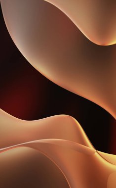 Soyut arkaplan. Değişken renk değişim dalgaları, dinamik hareketlerle. Işık dalgalarının neon renkli soyut tasarımı. Duvar kağıdı, afiş, arkaplan, kart, kitap illüstrasyonu, web sitesi.