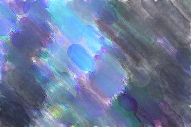 Çağdaş sanat. El yapımı resim. Modern sanat eserleri. Yüzeyde suluboya fırça darbeleriyle resim yapmak. 2D çizim. Sanatsal arkaplan resmi. Tablo üzerinde soyut resim. Renkli doku.