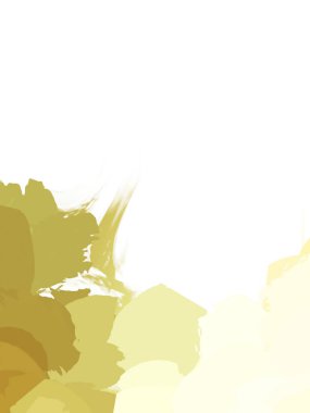 Taranmış Boyalı Soyut Arkaplan. Vahşi kaotik fırça darbeleri. Boya darbeleri. 2D İllüstrasyon. Fırça darbeli resim. 