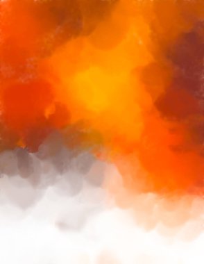 Soyut doku. Yüzeyde etkileyici el yapımı suluboya. Suluboya fırça darbeleri. Modern sanat. Çok renkli arkaplan. Çağdaş duvar sanatı. Renkli bir fon. 2d illüstrasyon.