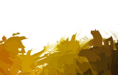 Taranmış Boyalı Soyut Arkaplan. Vahşi kaotik fırça darbeleri. Boya darbeleri. 2D İllüstrasyon. Fırça darbeli resim. 