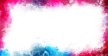 Modern sanat. Taranmış Boyalı Soyut Arkaplan. Fırça darbesi ile boyanmış. Boya darbeleri. 2B Görüntü