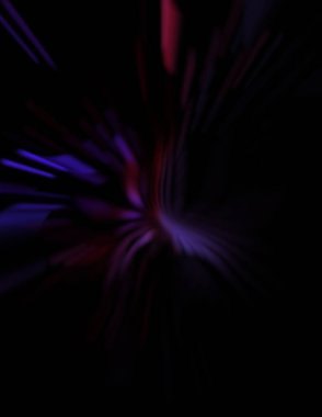 Işık parçacık izleri. Parlayan parçacıkları ve çizgileri olan ışık patlaması yıldızı. Güzel hareketli soyut ışın arkaplanı.