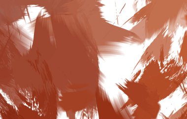 Renkli fırça darbelerinin 2B çizimi. Dekoratif doku resmi. Canlı boya desenli arka plan. Kaotik fırça darbeleri resim.