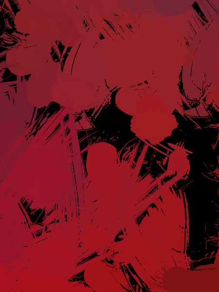 Duvar sanatı Eşsiz ve yaratıcı illüstrasyon. Fırça darbesi ile boyanmış. Renkli fırça darbelerinin soyut arkaplanı. Fırçalanmış canlı duvar kâğıdı. Boyalı sanatsal yaratım.