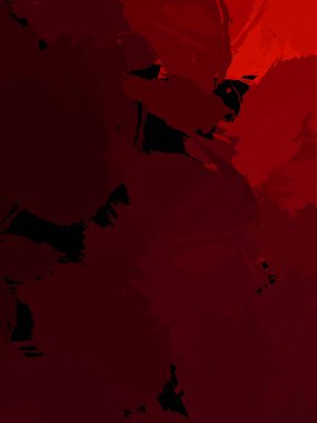 Duvar sanatı Eşsiz ve yaratıcı illüstrasyon. Fırça darbesi ile boyanmış. Renkli fırça darbelerinin soyut arkaplanı. Fırçalanmış canlı duvar kâğıdı. Boyalı sanatsal yaratım.