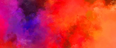 Taranmış Boyalı Soyut Arkaplan. Fırça darbesi ile boyanmış. Sanatsal canlılık ve renkli duvar kağıdı.