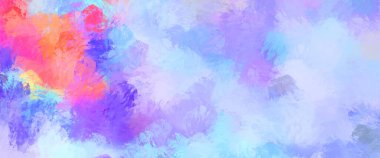 Boya darbeleri. 2D İllüstrasyon. Taranmış Boyalı Soyut Arkaplan. Fırça darbesi ile boyanmış. Modern sanat.